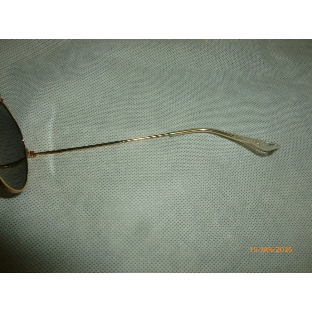 WearMe Pro Nevada Round Gold Metal Frame Sunglasses‎ Dark Tinted Lenses Retro